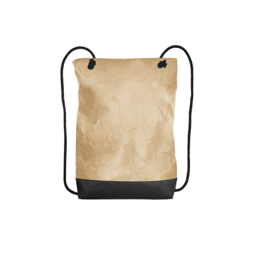 beżowy plecak z washable paper na zamek
