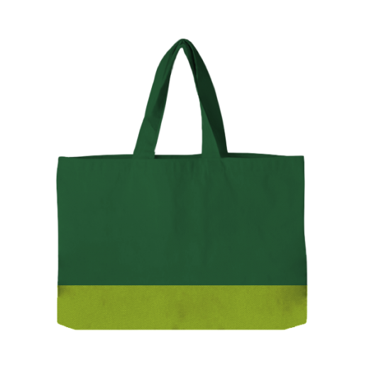 torba pozioma zielona
