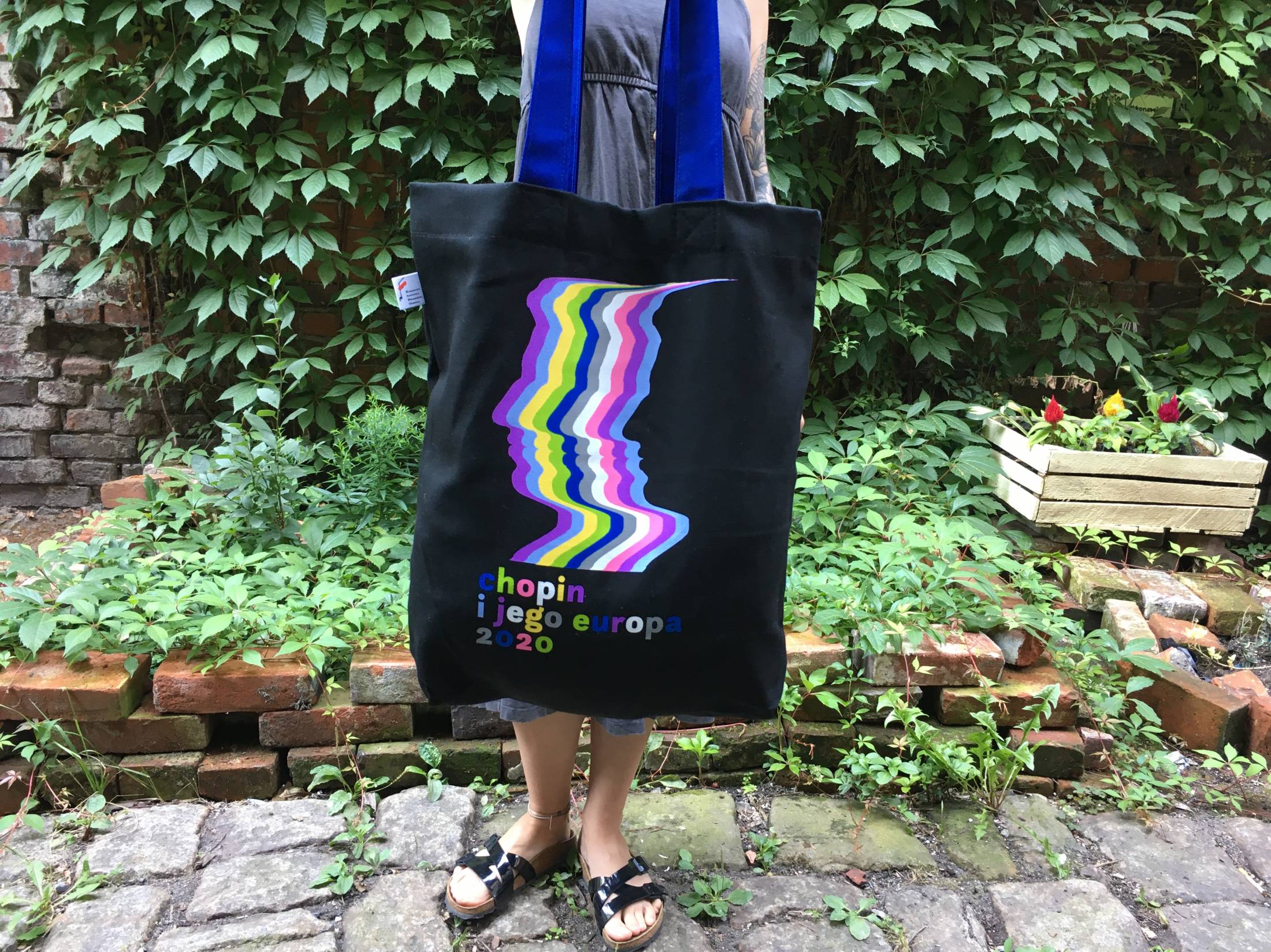 Kolorowy Chopin zbliżenie