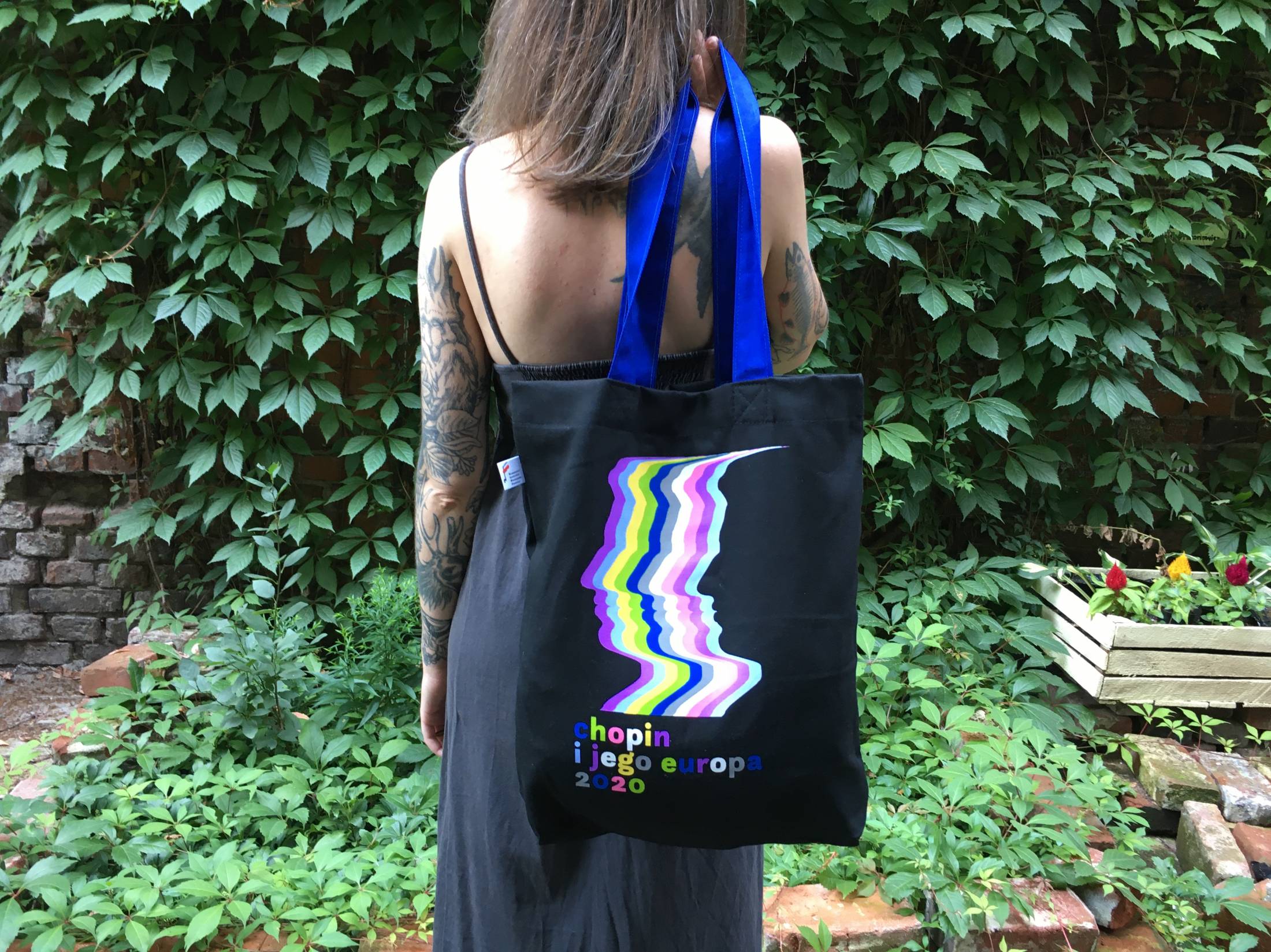 Kolorowy Chopin zbliżenie