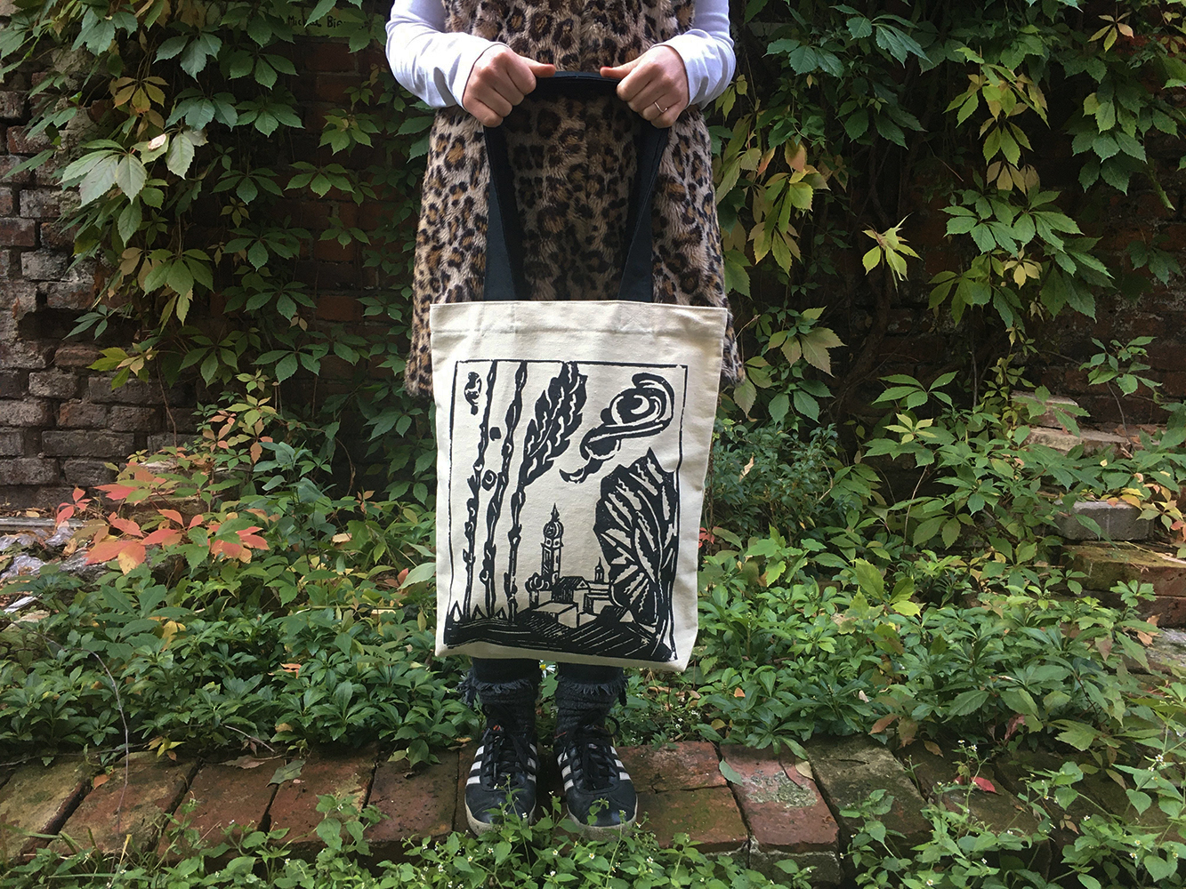 Pejzaż okolic Łodzi zbliżenie