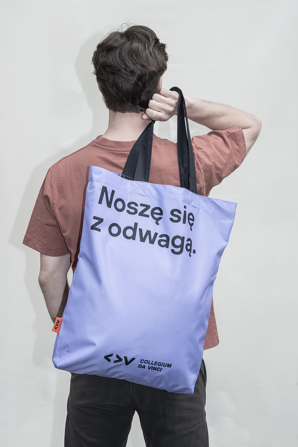 wodoodporna shopperka z dużą grafiką